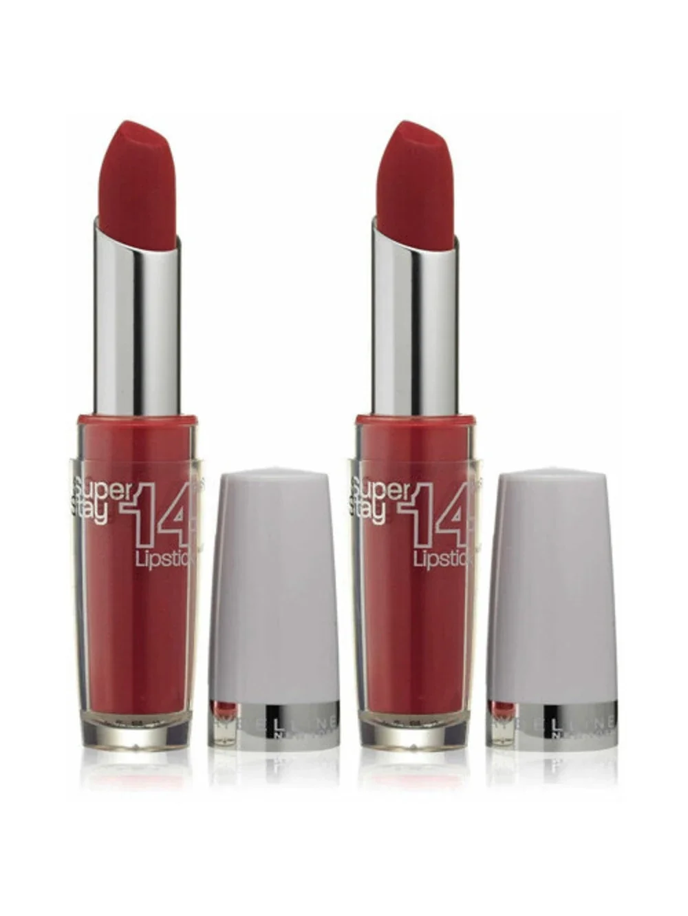 Lot of 2: NEW Maybelline Super Stay 14 Hour Lipstick in 060 Continuous Cranberry